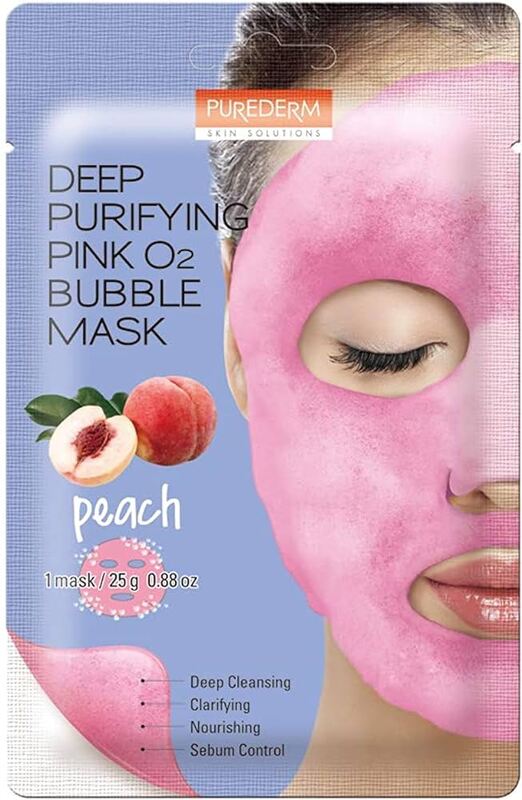 Pritty Purifying Bubble Face Mask Peach 25 G